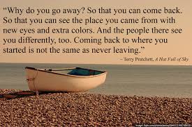Walk away quotes to help you know when it's better to go. Tripcrafters Online Travel Marketplace Terry Pratchett Full Circle Quotes Come Back Quotes