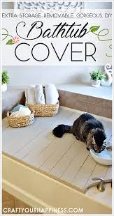 Removable Bathtub Cover