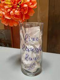 Live Laugh Love Vase Vase Inspirational