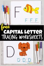 free printable capital uppercase letter