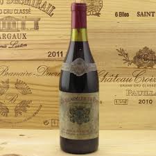 1963 Chateauneuf Du Pape Moucheron Wine 1963 1960 1969