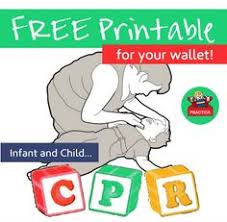 Printable Cpr Instruction Card