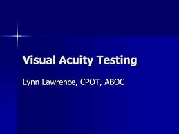 Ppt Visual Acuity Testing Powerpoint Presentation Free