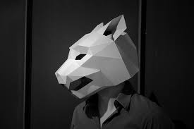 Our digital templates help you to turn the ordinary into the extraordinary. Diy Geometric Paper Masks For Halloween Bored Panda