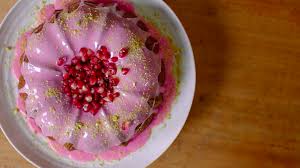 We recommend eating your delicious dessert while watching a movie in your favorite . Make Jamie Oliver S Pink Pomegranate Cake Family Favourites Recipe Family Favorite Meals Jamie Oliver Recipes Jamie Oliver