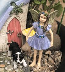 Emily Vintage Style Garden Fairy On A