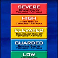 color coded threat level system source