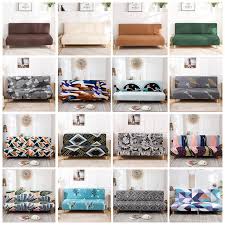 Printed Futon Covers Stretch Sofa Bed