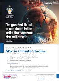 Msc Climate Change And Global Development gambar png