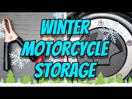 storing your motorcycle for the winter