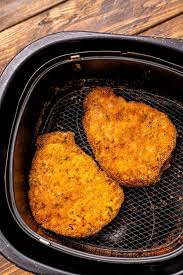 air fried pork chops parmesan crusted