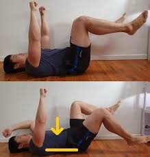 bulged disc exercises lower back
