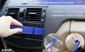 8pc auto trim removal tool kit agptek