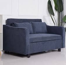aspen sofa bed denim blue