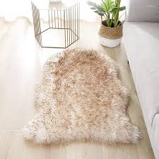 soft sheepskin faux fur fluffy carpet