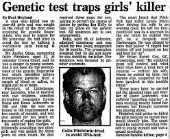Dna testing is one of forensic sciences core techniques. Killer Breakthrough The Day Dna Evidence First Nailed A Murderer Crime The Guardian