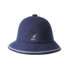 Kangol Stripe Casual Bucket Hat Size Xl 23 12 Navyoff White