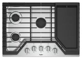 stainless steel 30 inch gas cooktop