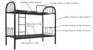 bedroom furniture double bed metal beds