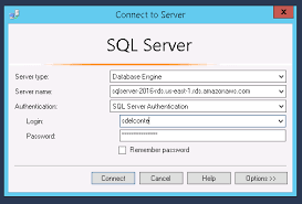 recover data in sql server aws rds with