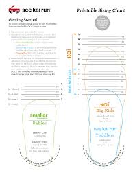 Printable Baby Shoe Size Chart Templates At