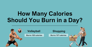 how many calories should you burn in a