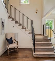 Farmhouse style staircases beautiful farmhouse country entryway with black stair railings entryway farmhouse home decor country. Farmhouse Interior Metal Stair Railing Home Interior Ideas