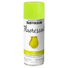 Rust Oleum Fluorescent Yellow Spray