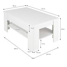 Shelf 110x65x48 Cm White Board Ping