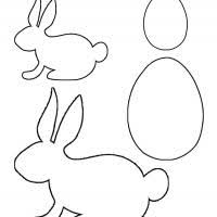 Downloading free printable bunny templates for your work is eradicating the tedious process of planning. Easter Bunny And Egg Template
