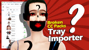 install use the sims 4 tray importer