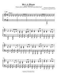 Zimmer the kraken sheet music for piano four hands pdf. Pirates Of The Caribbean Sheet Music
