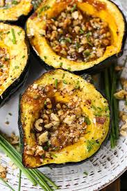 acorn squash with brown sugar and