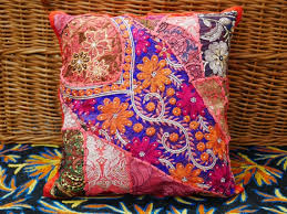 Boho Cushion Cover Indian Throw Pillow