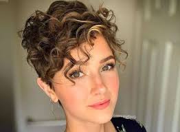 Keep it cropped and light. Very Stylish Curly Hair Styles For 2020 Short Long Hair Cuts