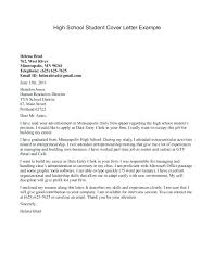 College Student Cover Letter Template Theredteadetox Co