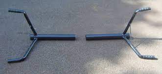 pair of roll handling bars uk display