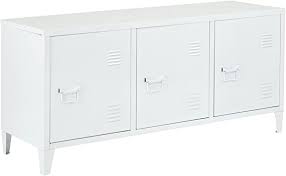 4fh locker cabinets h1645mm d450mm 2 columns w800mm 3 columns w1200mm in option: Houseinbox Office File Storage Metal Cabinet 3 Door Cupboard Locker Organizer Console Stand 3 In 1 Black White Amazon Ca Office Products