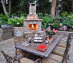 Outdoor Dining Table With Nearby