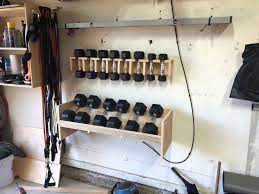 Dumbbell Rack And Space Saving