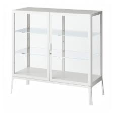 As a result, it keeps all your merchandise in full display. Milsbo Glass Door Cabinet White 393 4x393 8 Ikea