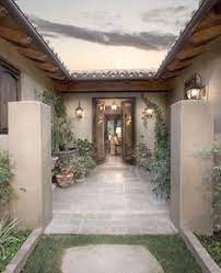 Many time we need to make a collection about some pictures to give you imagination, may you agree these are very interesting images. Homes With Small Courtyards Designs Designs By Style Spanish Style Homes Courtyard House House Exterior