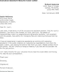 Sample Cover Letter For Executive Assistant Job Vitadance Me