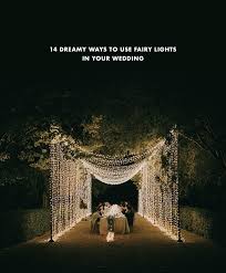 these fairy light wedding ideas will