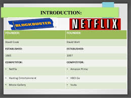 What Blockbuster Can Teach Us About The Cost Of Change SlideShare netflix infographic