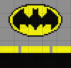 Batman Inspired Uniform 50 X 50 C2c Graph Graphgan Crochet