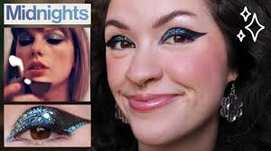 midnights inspired makeup make up