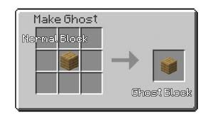 ghost block minecraft pe addon