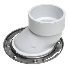 pvc open offset toilet