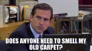 smell my old carpet
